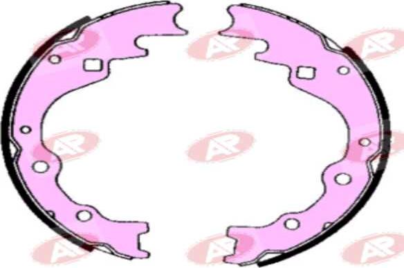 AP-SA A5450 - Set saboti frana allinparts.ro