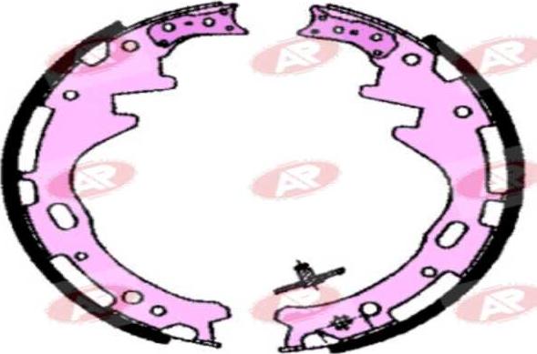 AP-SA A5500 - Set saboti frana allinparts.ro