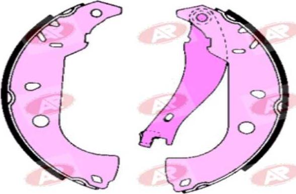 AP-SA A5050 - Set saboti frana - allinparts.ro