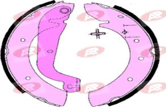 AP-SA A5020 - Set saboti frana allinparts.ro