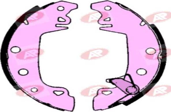 AP-SA A5890 - Set saboti frana allinparts.ro