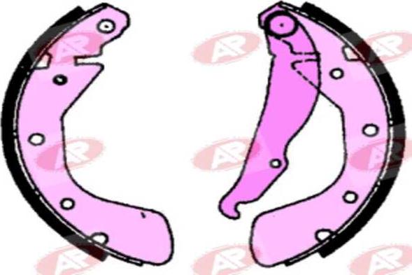 AP-SA A6800 - Set saboti frana - allinparts.ro