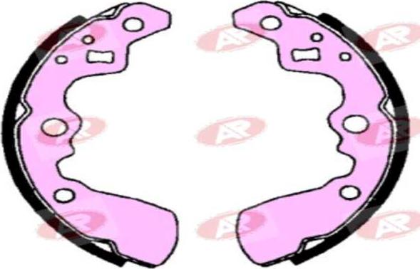 AP-SA A6320 - Set saboti frana - allinparts.ro