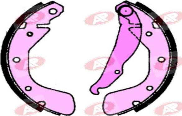 AP-SA A6790 - Set saboti frana - allinparts.ro