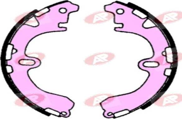 AP-SA A6720 - Set saboti frana allinparts.ro