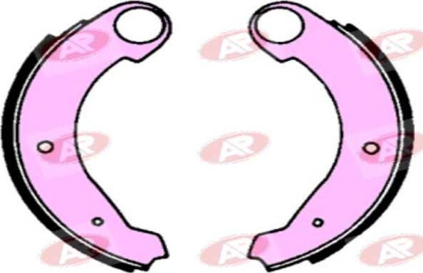 AP-SA A0410 - Set saboti frana - allinparts.ro