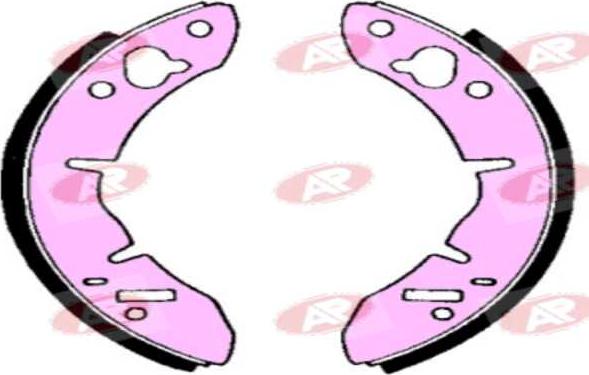 AP-SA A0560 - Set saboti frana allinparts.ro