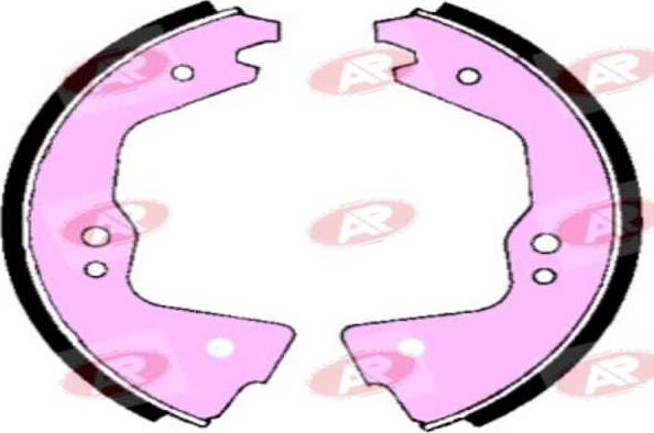 AP-SA A0690 - Set saboti frana allinparts.ro