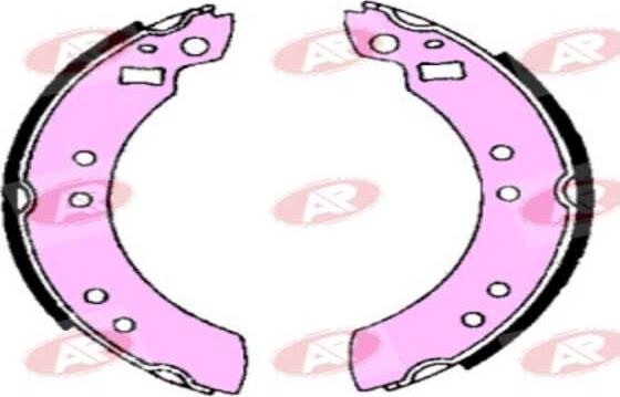 AP-SA A0600 - Set saboti frana allinparts.ro