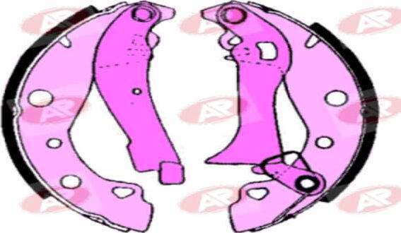 AP-SA A0020 - Set saboti frana - allinparts.ro