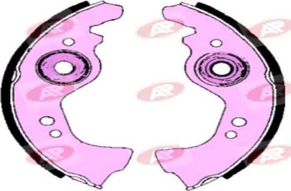 AP-SA A0700 - Set saboti frana allinparts.ro