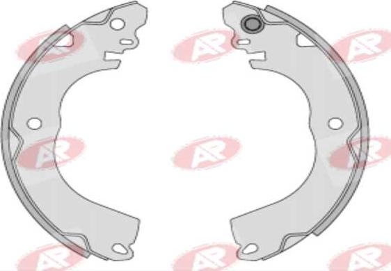 AP-SA A1097 - Set saboti frana allinparts.ro