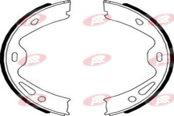 AP-SA A1119 - Set saboti frana - allinparts.ro