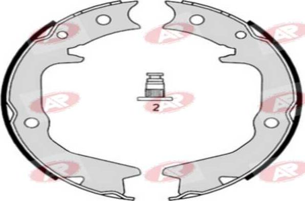 AP-SA A8920 - Set saboti frana - allinparts.ro