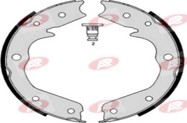AP-SA A8970 - Set saboti frana - allinparts.ro