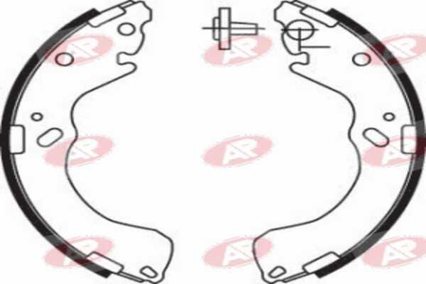 AP-SA A8510 - Set saboti frana - allinparts.ro