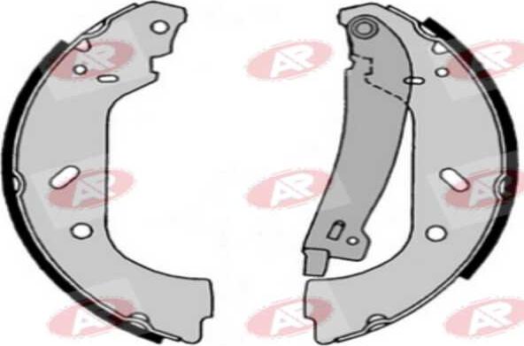 AP-SA A8640 - Set saboti frana allinparts.ro