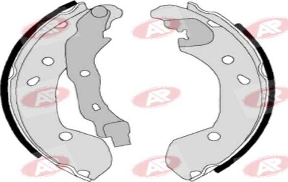 AP-SA A8180 - Set saboti frana allinparts.ro