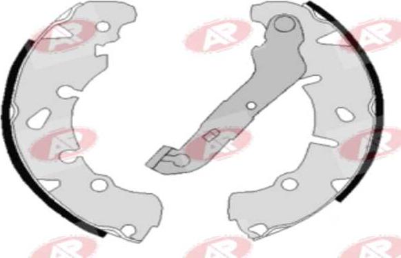 AP-SA A8170 - Set saboti frana - allinparts.ro