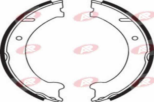 AP-SA A8250 - Set saboti frana - allinparts.ro