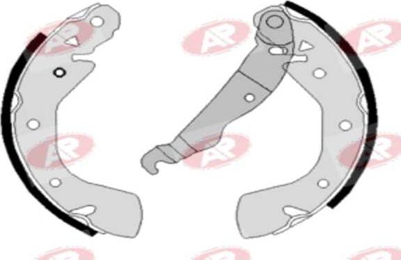 AP-SA A8210 - Set saboti frana - allinparts.ro