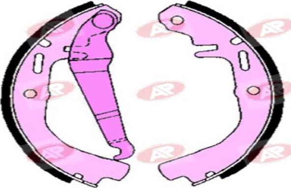 AP-SA A2560 - Set saboti frana - allinparts.ro