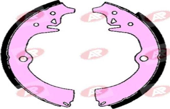 AP-SA A2810 - Set saboti frana - allinparts.ro