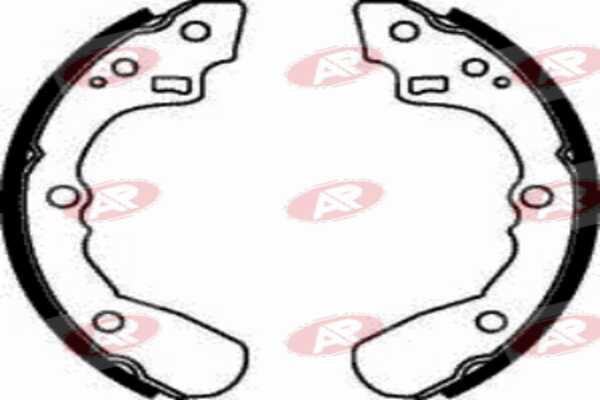 AP-SA A7440 - Set saboti frana allinparts.ro