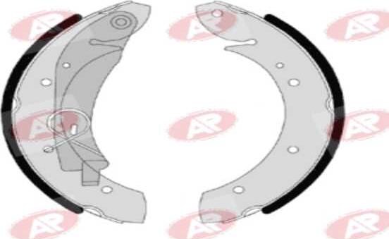 AP-SA A7420 - Set saboti frana allinparts.ro