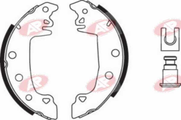 AP-SA A7520 - Set saboti frana - allinparts.ro