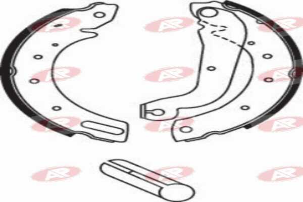 AP-SA A7640 - Set saboti frana - allinparts.ro