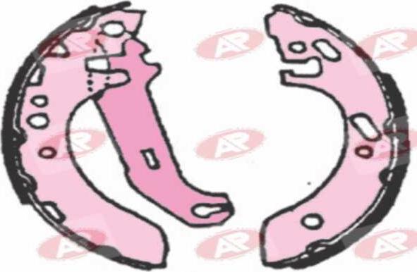 AP-SA A7155 - Set saboti frana - allinparts.ro