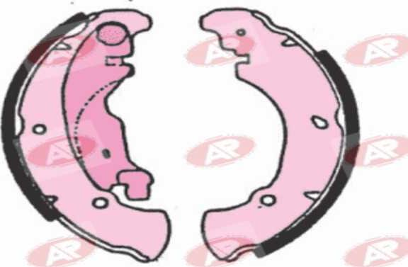 AP-SA A7160 - Set saboti frana allinparts.ro