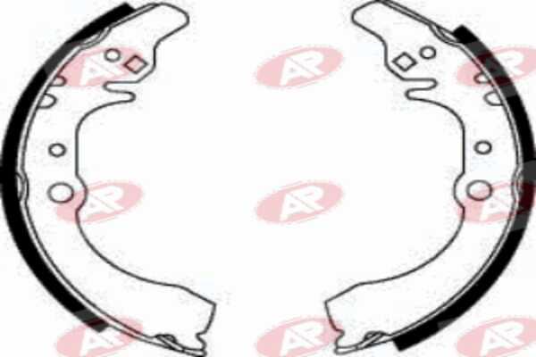 AP-SA A7880 - Set saboti frana - allinparts.ro