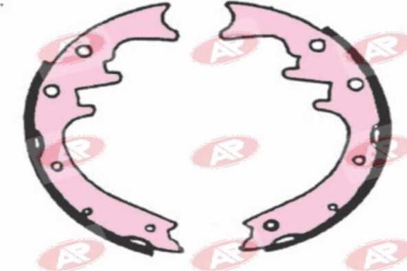 AP-SA A7205 - Set saboti frana - allinparts.ro