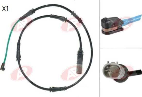 AP-SA KS0160 - Senzor de avertizare,uzura placute de frana - allinparts.ro