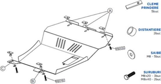 ASAM 67664 - Scut motor allinparts.ro