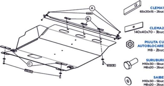 ASAM 67663 - Scut motor - allinparts.ro