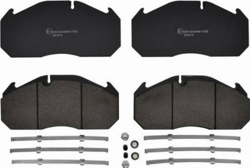 ASAM 80994 - Set placute frana,frana disc allinparts.ro