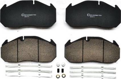 ASAM 80995 - Set placute frana,frana disc allinparts.ro