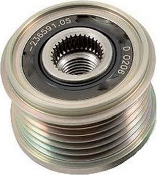 ASAM 80357 - Fulie, alternator allinparts.ro