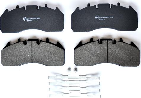 ASAM 34952 - Set placute frana,frana disc allinparts.ro