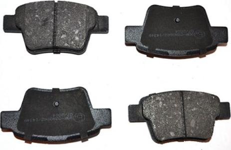 ASAM 71369 - Set placute frana,frana disc - allinparts.ro