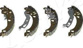 Ashika 55-00-0216 - Set saboti frana - allinparts.ro