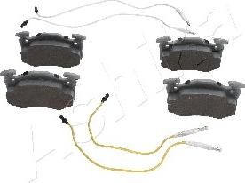 Ashika 50-00-0604 - Set placute frana,frana disc allinparts.ro