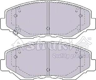 Ashuki 1080-1604 - Set placute frana,frana disc - allinparts.ro