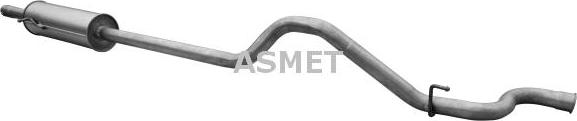 Asmet 07.149 - Toba esapament finala - allinparts.ro