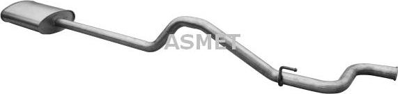 Asmet 07.121 - Toba esapament finala allinparts.ro