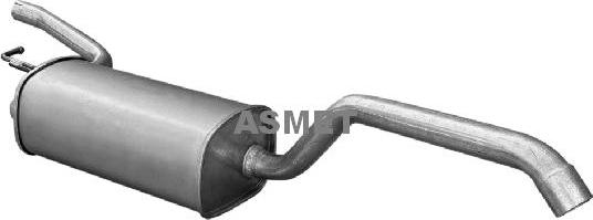 Asmet 07.268 - Toba esapament finala - allinparts.ro