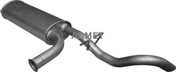 Asmet 10.089 - Toba esapament finala - allinparts.ro